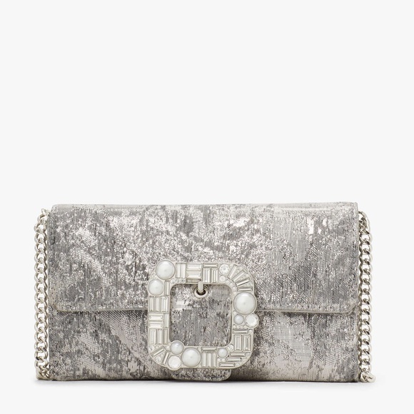 kate spade Handbags - ✨HP✨ RARE NIB $298 kate spade Bridal Buckle Lurex Crossbody Clutch